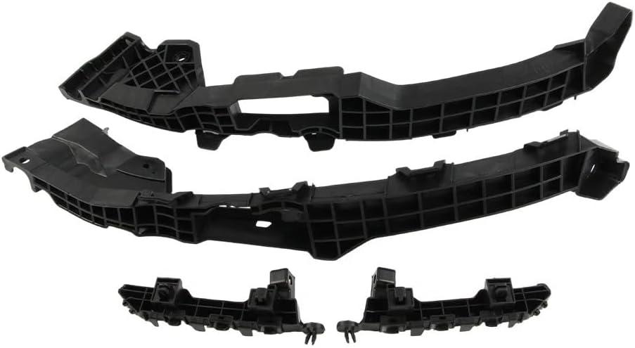 Headlight Bracket&Front Bumper Bracket Mount Support Retainer Kit Fit for Honda Accord 2018 2019 2020,Left Right Side Set of 4 Replace Replace for 71190TVAA00 71140TVAA00 HO1043132 HO1042132