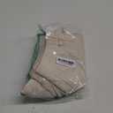 Allegra K Casual Linen Pants for Women Wide Leg High Waist Button Trousers with Pockets (Small, Beige)