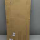 Sliding Transfer Board, Wooden Conveyor Board with Stainless Steel Track Pulley Turntable, Turntable Can Rotate 360 Degrees, Bearing Up to 500 Pounds, Suitable for Wheelchair Users