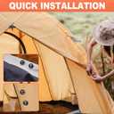 Heavy Duty Snap Fastener Tool Kit Canvas Snap Kit & Boat Covers One-Hand Press Snap Installation Pliers for RV, Camper, Awnings, Tarps & Heavy Fabric Repair