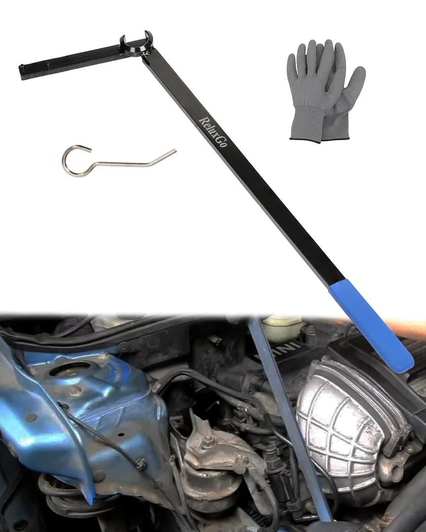 Serpentine Belt Removal Tensioner Tool, Drive Belt Replacement Kit for R52 R53 BMW Mini Cooper W11 Supercharged Engine Repair Similar to 118410 & 118470