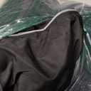 DENTRUN Winter Warm Dog Coat Reflective Jacket with Turtleneck for Cold Weather, Adjustable Buckle Windproof Water Repellent, Thick Snowsuit Fleece Vest for Small, Medium, Large Dogs, Black, XXL