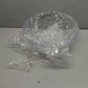 S.G Premium Quality Plastic Punch Bowl with Ladle - 2 Gallon Punch Bowl with Ladle - Embroidered Design 8 Quart large Serving Bowl with 5 oz Plastic Serving Ladle/Spoon for Parties, Holidays, and more: Punch Bowls