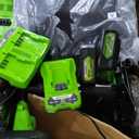 Greenworks 48V (2x24V) Electric Lawn Mower Combo Kit: 20"Steel Deck Push Mower, 12" String Trimmer, 320 CFM Blower, 3 Batteries & 2 Chargers