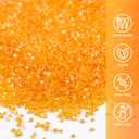 Orange Sugar Sprinkles for Cake Decorating, 4.02oz Orange Sprinkles Edible for Cupcake Toppers Baking Cookie Ice Cream Chocolate Mardi Gras Easter Party Decoration (EXP 12/09/26)