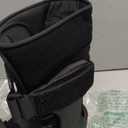 United Ortho USA14115 Short Air Cam Walker Fracture Boot, Medium, Black