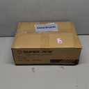 SUPERJARE 78.8 inch Narrow Console Table with Outlet, Sofa Tables, Behind Couch Table, Long Entryway Tables with Charging Station, for Living Room, Rustic Brown