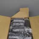 48 Pcs Pump Bottle Lotion Dispenser Refillable Shampoo Conditioner Hand Soap Dispenser Plastic Empty 8oz/250ml Clear Reusable Body Wash Container Bulk (Brown, Black)