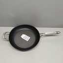 Anolon X Hybrid Nonstick Frying Pan/Skillet with Helper Handle, 12 Inch, Dark Gray