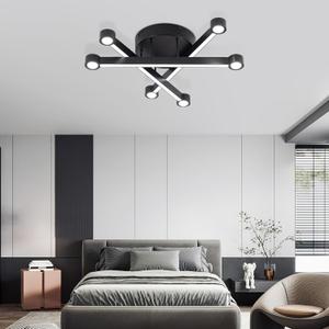 LED Mount Ceiling Light, Modern Close to Ceiling Light, Dimmable 3000K-6000K, LED Ceiling Lamp for Bedroom, Living Room, Dining Room, Kitchen