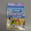 Bluey Aqua Art Pad, Mess Free, 4 Pages Includes 1 Water Reveal Pen, 1 Water Reveal Pad