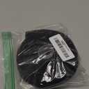 1" x16Ft Hook and Loop Straps with 25 Metal Buckles, Adjustable Fastening Cable Straps, Free Cut Length, Reusable Nylon Cable Ties for Organizer or Storage, Black