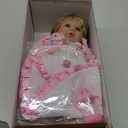 Aori Reborn Baby Dolls 22 Inch - Realistic Baby Doll for Kids 3+ Years - Lifelike Newborn Baby Girl with Pink Outfit - Handmade Cloth Body Reborn Toddler for Gift, Collection & Role Play