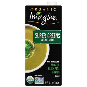 Imagine Organic Creamy Super Greens Soup 32 oz (32 Fl Oz (Pack of 1))