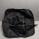 Lightweight Camping Chairs with Adjustable Height, Portable Camping Chairs for Adults with Carry Bag and Side Pockets, Folding Chairs for Outside for Camping, Beach, Fishing, Trip, Picnic (Black)