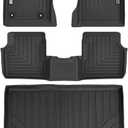 Floor Mats & Cargo Liner for 2023 2024 2025 Dodge Hornet,1st 2nd Row with Trunk Mat,TPE All Weather Protection Slush Floor Liner Black (Dodge Hornet 2023-2025 Full Set)