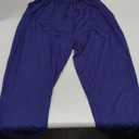 3 Pcs Women Capri Yoga Pant Casual Loose Workout Pant Lightweight Cropped Running Jogger Lounge Capri with Pocket (Small, Black, Royal Blue, Apricot)
