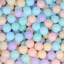 TRENDBOX Ocean Ball (Ship from USA) for Babies Kids Children Soft Plastic Birthday Parties Events Playground Games Pool (Macaroon five colors)