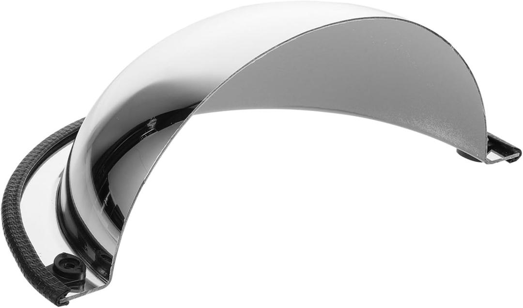 STOBOK Convex Mirror Stand for Garage Supermarket Driveway Half Dome Convex Theft Safety Mirror Wide-angle Lens