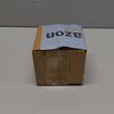 Sponge Holder for Kitchen, Ceramic Sink Caddy Scrub Sponge Rack Dish Rack Scrubbers Holder for Kitchen Sink, Bathroom, Black (Cylindrical)