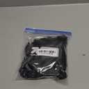 VWELL Merino Wool Toe Socks for Men and Women, Moisture Wicking Ankle Five Finger socks Athletic Running (3Pairs) (Medium, Black)