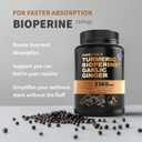 4-in-1 Turmeric Joint Support Supplements with Garlic and BioPerine - 2360 mg High Potency Herbal Blend for Mobility, Everyday Flexibility, Digestive Comfort, and Active Aging Support (120ct)
