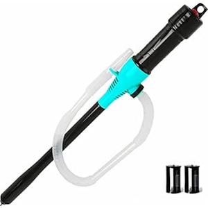 MultiFunction Portable Battery Operated Liquid Transfer Pump,Pumps Up to 2.5 Gallons Per Minute,Portable Pump for Gas Diesel Water Fuel Water Fish Tank
