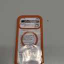 Miracase Magnetic for iPhone 17 Pro Max Case 6.9" [Compatible with MagSafe] Full-Body Phone Case with Built-in Glass Screen Protector, Orange