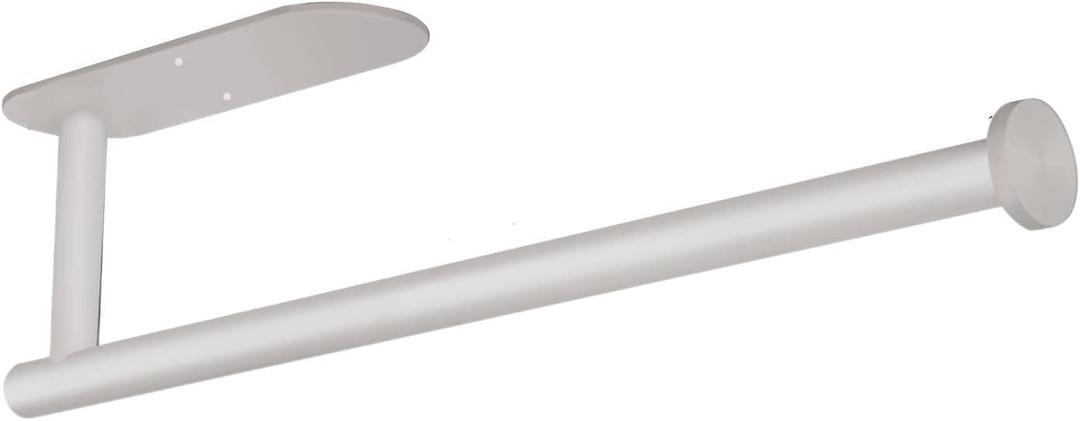 VAEHOLD Adhesive Paper Towel Holder Under Cabinet Wall Mount for Kitchen Paper Towel, Paper Towel Roll Holder Stick to Wall, SUS304 Stainless Steel - Brown (Beige)