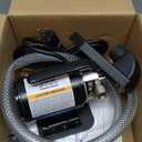 Acquaer Portable Electric Utility Water Transfer Pump 115V 1/10 HP with Suction Hose Kit, Low Suction Water Removal for Water Beds, Pools, Rain Barrel, Aquariums