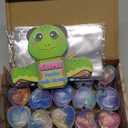 JOYIN 30 Pcs Valentines Day Galaxy Slime Toys with Cute Themed Cards, Slime Set Stress Relief Fidget with Heart Shaped Box, Valentines Day Gifts for Kids, Classroom Prize, Party Favors