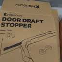 36 Inch Draft Stopper for Bottom of Doors and Windows, Heavy Duty Sound Proof Door Draft Guard Gap Snake, Weighted Under Door Noise/Cold Air/Wind Blocker, 2.2Lbs