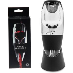 D&Slifei Wine Aerator Pourer and Decanter with LED Light,Unique Aeration Device Quickly Enhances Wine Flavors with Smoother Finish,Best Gifts for Wine Lovers and Sommeliers (With Led Light)