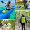 HEETA Dry Bag Waterproof for Women Men, 5L/10L/20L/30L/40L Roll Top Lightweight Dry Storage Bag Backpack with Phone Case for Travel Swimming Boating Kayaking Paddle Board Camping Beach Accessories