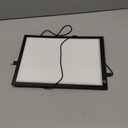 LitEnergy Rechargeable Tracing Light Box, Ultra-Thin Adjustable Battery Powered Artcraft LED Tracer Light Pad Tablet for Drawing, Sketching, Animation, Stenciling, Diamond Art Painting Kits for Adults (04 - 10x15inch rechargeable, BLACK)