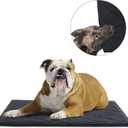 HOMBYS Chew Proof Dog Crate Pad Mat, 22"x35" Indestructible Kennel Pad for Aggressive Chewers, Durable and Water Resistant Teething Puppy Crate Mats for Dogs Cages