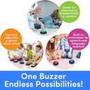 8 Pack Buzzers for Trivia Games,Classroom Must Haves Answer Buzzers, Family Feud Buzzer with Lights and Sound for Quizzes Party, Game Show Buzzer Buttons for Kids, Adults and Teacher Supplies