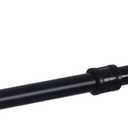 HouseAid 18 Inch Industrial Pipe Towel Bar, Farmhouse Iron Hand Towel Holder, Vintage Style Towel Rod for Bathroom, Wall Mounted, Matte Black (Hook Included)