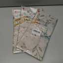 3 x Easter Table Runner Beige, Spring Kitchen Dining Decor for Home Party, 13x72 Inch