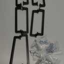 Asidrama 10 Pack 5 Inch(128mm) Matte Black Kitchen Cabinet Handles, Cabinet Pulls Kitchen Cabinet Hardware Cupboard Handles Drawer Pulls