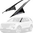 Fomiuzy Windshield Trim Panel A Pillar Molding Kit Fit For Ford Explorer 2011-2019 Sport 4 Door Replaces BB5Z-7803145-AA BB5Z-7803137-BA BB5Z7803145AA WKT D1843 926-450 BB5Z7803137BA(Left Driver Side)