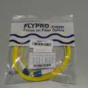 FLYPROFiber- 3M/10ft OS2 LC to LC Fiber Patch Cable, Length Options: 0.2m-200m, 1G/10GB Single Mode Duplex, 9/125um SMF Fiber Optic Cable Cord LSZH 3Meter(10ft)