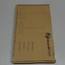 NearMoon Standing Paper Towel Holder, Kitchen Paper Towel Tissue Holder- for Bathroom Kitchen Countertop, Standard or Jumbo-Sized Roll Paper (with Marble Base, Brushed Gold)