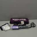 Terviiix Crimper Hair Iron with 4 Interchangeable Plates, Keratin & Argan Oil Infused Hair Crimper for Women, Volumizing Crimping Iron for Thin Fine Hair, 5 Heat Settings & 60 Mins Auto Off, Purple