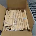 Stuffed Animal Storage & Organizer, Wooden Cute Zoo Toy Holder for Toddler Rooms, Playrooms & Bedrooms (Natural)