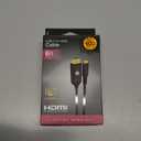 GE USB-C to HDMI 2.0 Cable, 6ft  4K@60Hz UHD Video & Audio, Plug & Play, High-Speed 18Gbps, Compatible with MacBook, Chromebook, Laptops & More, 83722