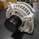 A-Premium Alternator Compatible with Hyundai & Kia - Santa Fe 13-18, Genesis 12, Azera 12-17, Cadenza 14-16, K900 16-17, Sedona 11-12 14-18, Sorento 11 15-18 - 12V 150A Clockwise 6-Groove Pulley