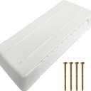 3103634.022 RV Refrigerator vent lid cover Replacement for Dometic White Refrigerator Vent Cover, large