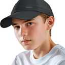 Sukeen Lightweight Kids Baseball Caps for Boy Girls, UPF50+ Kids Sun Hat Quick-Dry Youth Performance Hat for Outdoor Activity