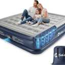 Sekey King Air Mattress with Built-in Pump, 20" Raised Blow Up Bed